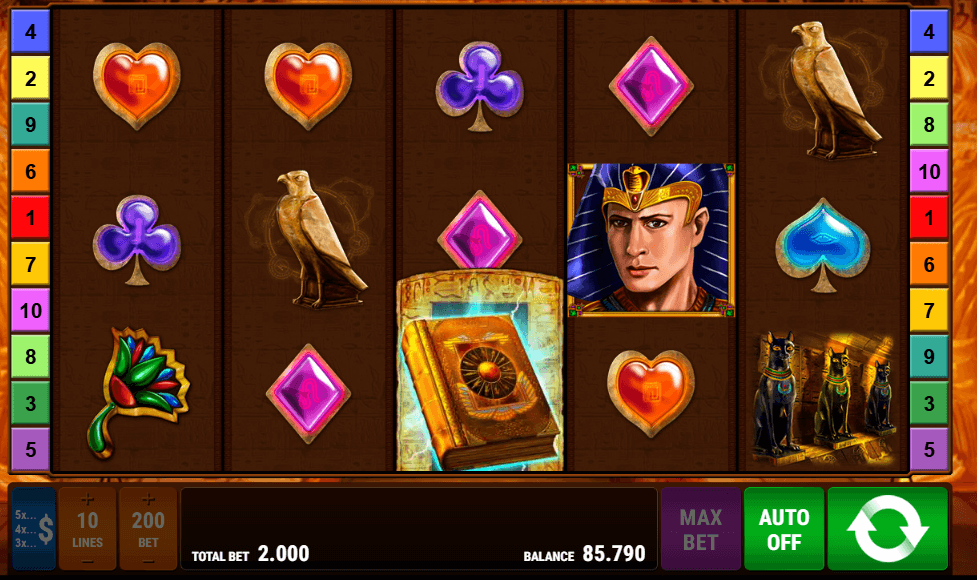 Freispiel-Feature mit expandierendem Symbol auf den Walzen