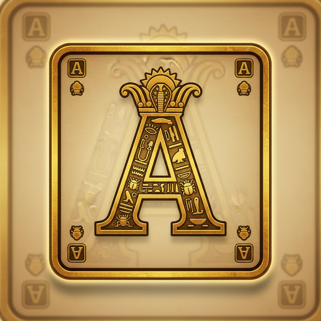 Ass in Ramses Book — card symbol