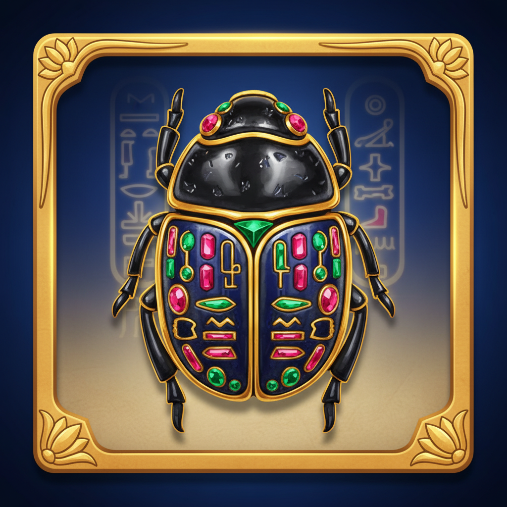 Skarabäus Symbol - mittleres Symbol